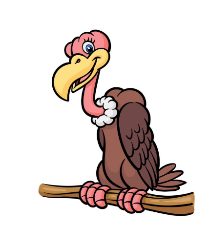 Draw A Cartoon Vulture