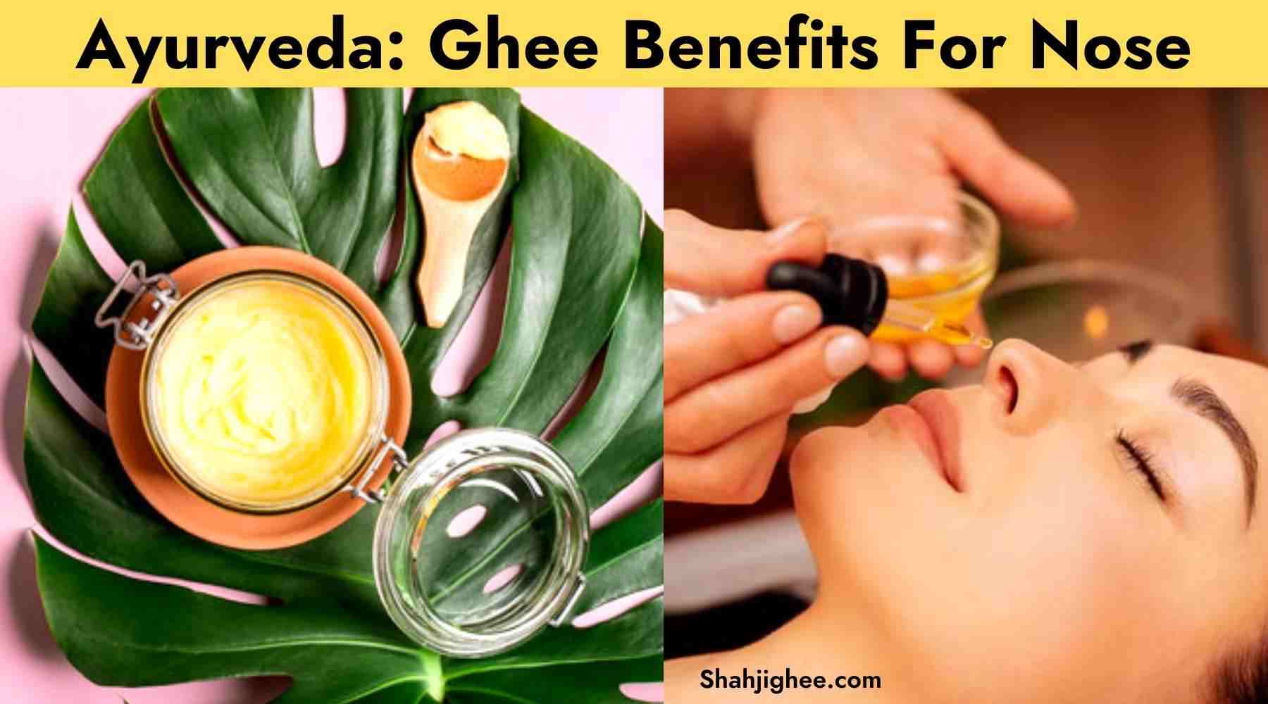 Benefits of GHEE for Nose as well as Brain Latest News, Photos